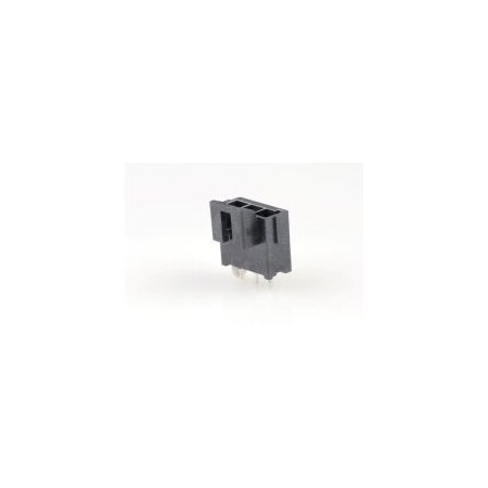 Molex ULTRA-FIT HDR VT SGL K BLK 03CKT TIN 172286-1103